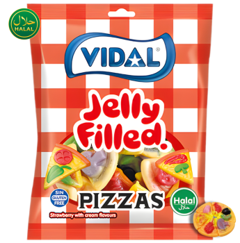 VIDAL - Jelly Filled Pizzas HALAL 90g